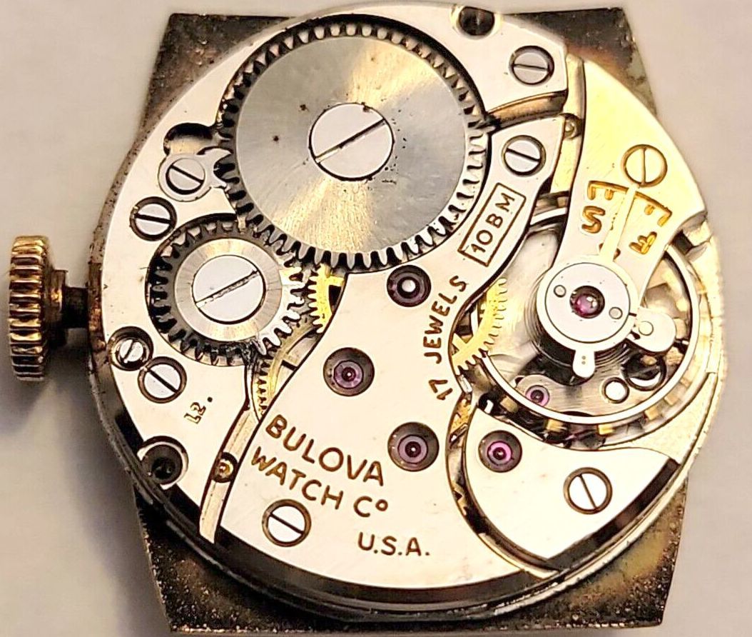 ★極美品★ブローバ/BROVA/金張り/アール・デコ/トノー/樽型/メンズ/レディース/腕時計/CAL.10BM/手巻/アンティーク/ウォッチ/送料無料