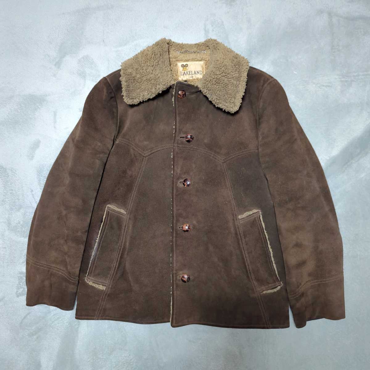 驚きの価格 ランチコート スエード ブラウン lakeland dvap.uach.cl