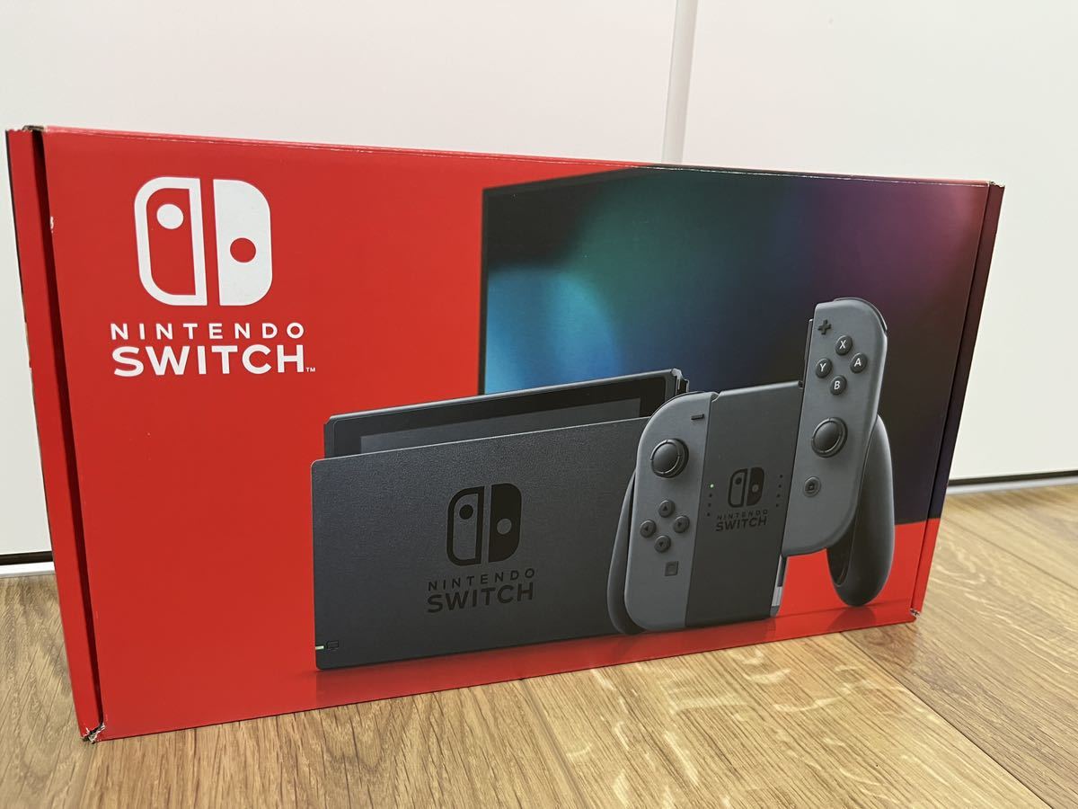 Nintendo Switch ニンテンドースイッチ本体 グレー　新型　HAC-001(-01) _画像1