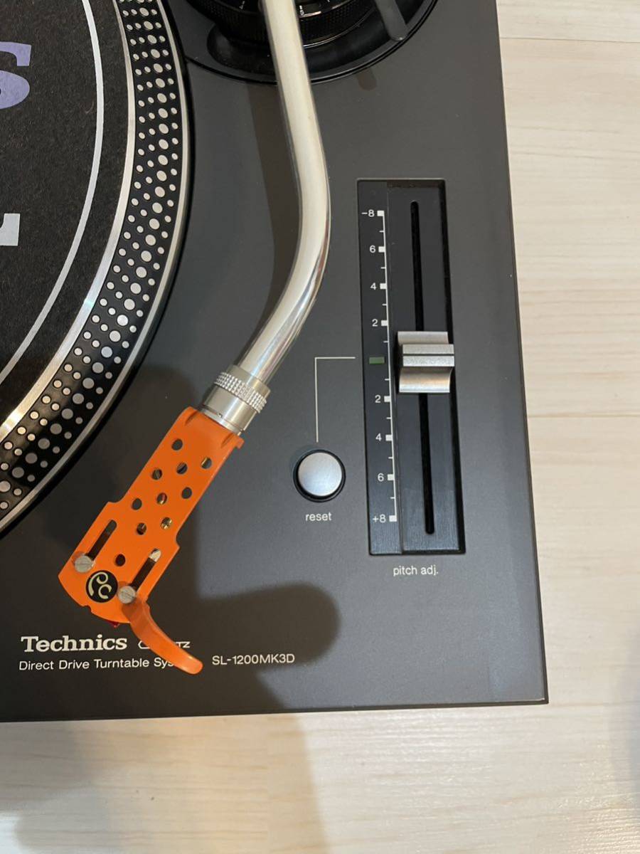 美品】Technics SL-1200MK3Dテクニクス ターンテーブル ブラック | www