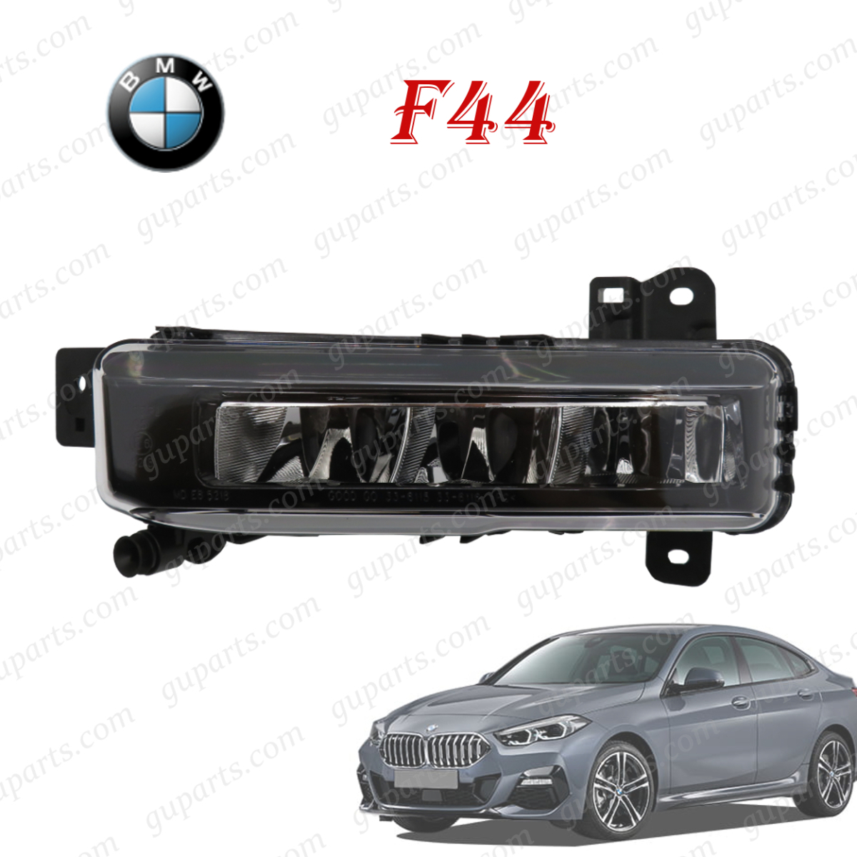 BMW 2 シリーズ 218d 218i F44 7M20 7K15 LED フォグ ランプ ライト フロント バンパー 63178089525 63177433787 左 レフト_画像1