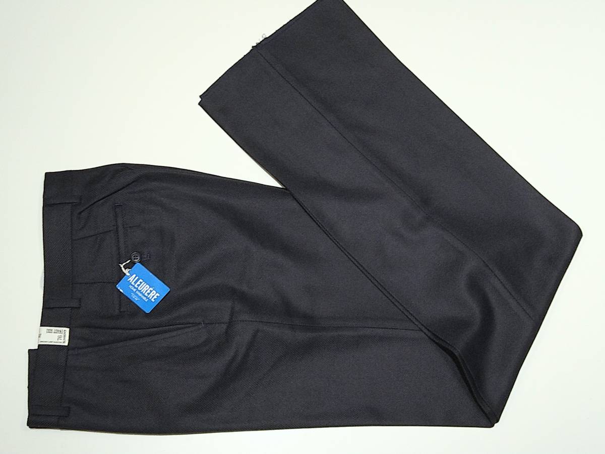  new goods unused! regular price 1.2 ten thousand 76cm made in Japan washer b Renault tuck slacks pants SLIMACKS