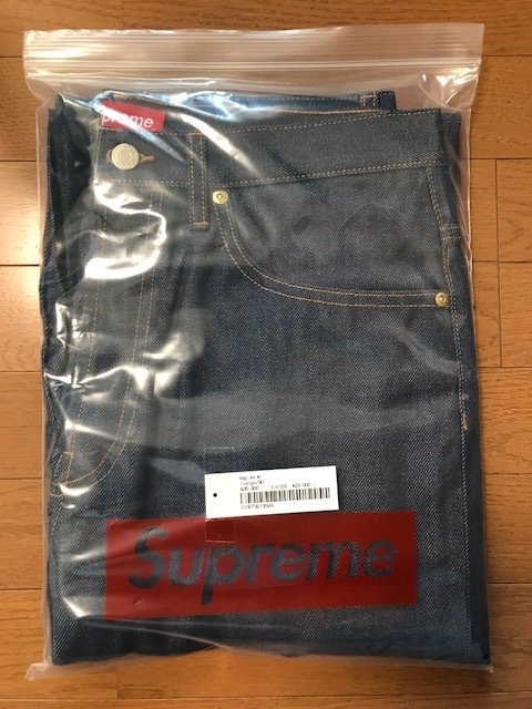 2021新春福袋】 Supreme jean 30 Rigid シュプリーム Baggy バギー