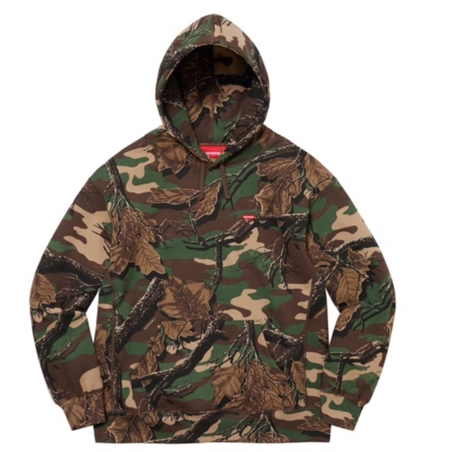 セットアップ Supreme Small Box Hooded Sweatshirt Branch Woodland