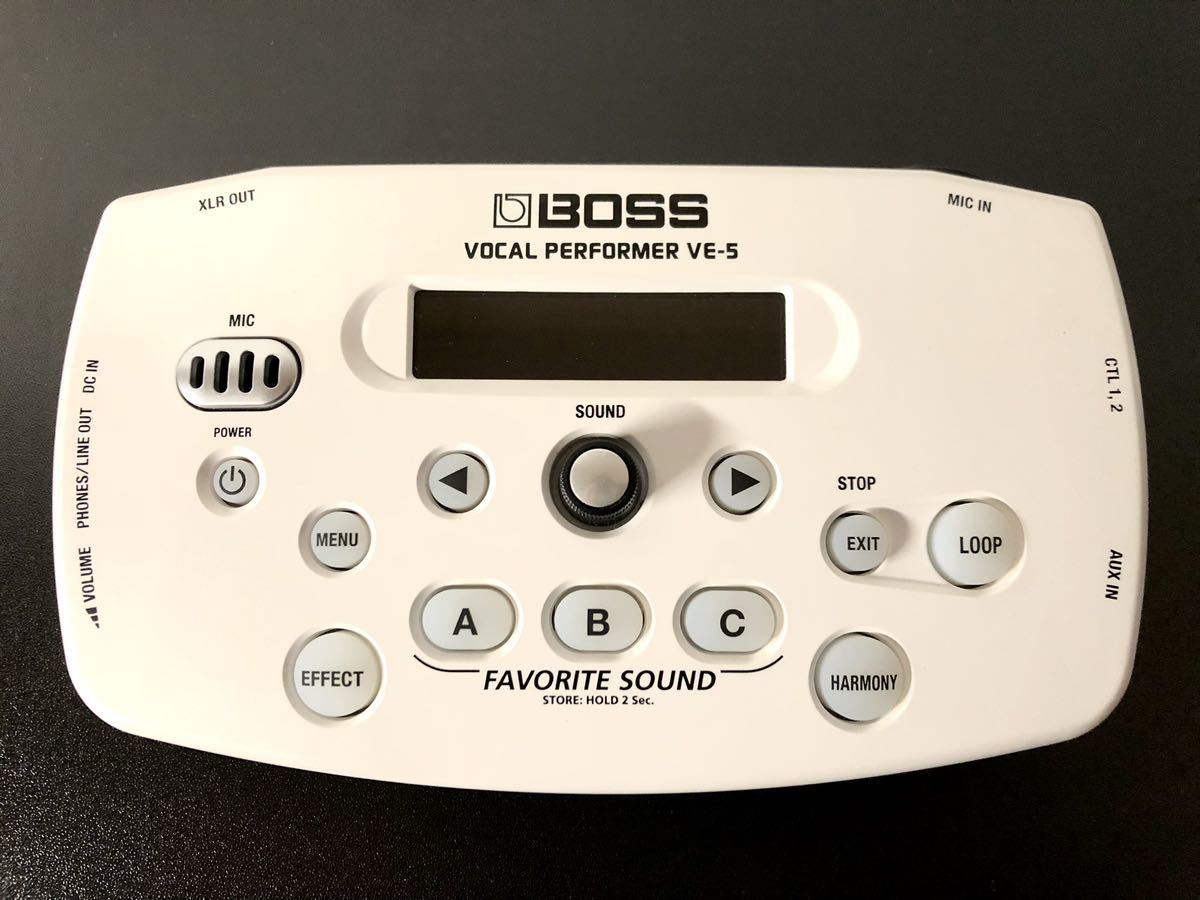 BOSS ボス Vocal Performer ホワイト VE-5-WH | iins.org