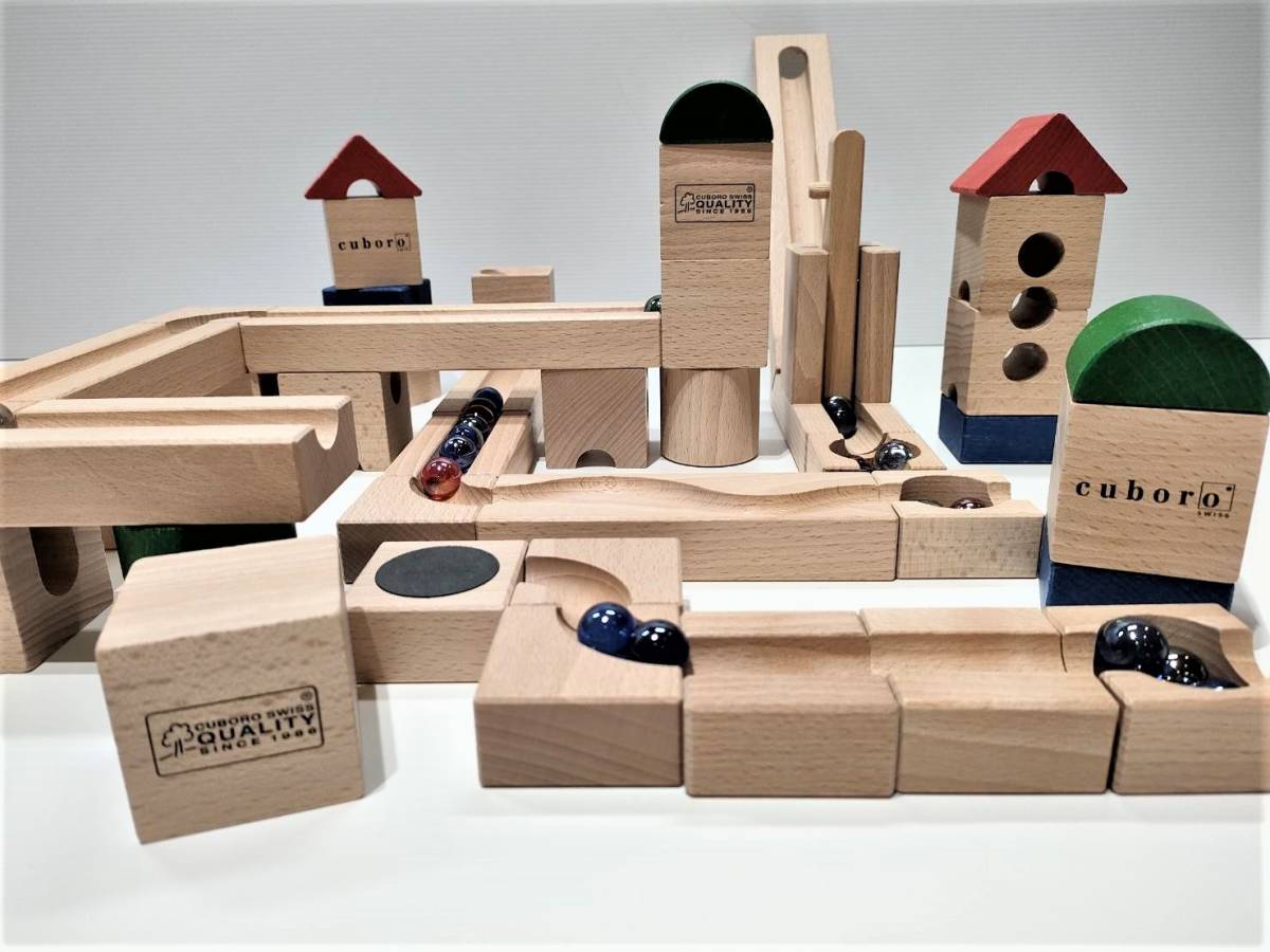 知育玩具 キュボロ クゴリーノ cuboro cugorino 無限の遊びの可能性