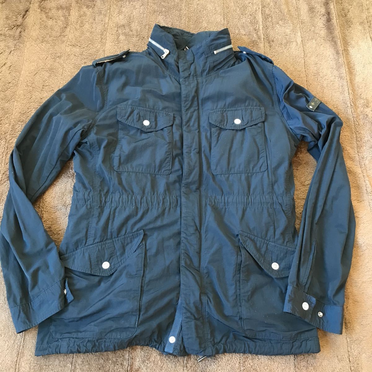 3回程度の利用 タトラス 03 3 ネイビー 紺 M65 ダウン ジャケット