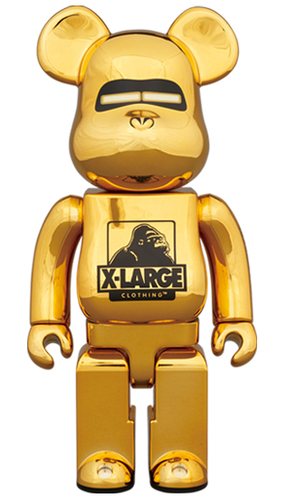 XLARGE × SORAYAMA Gold 400% ベアブリック/未使用
