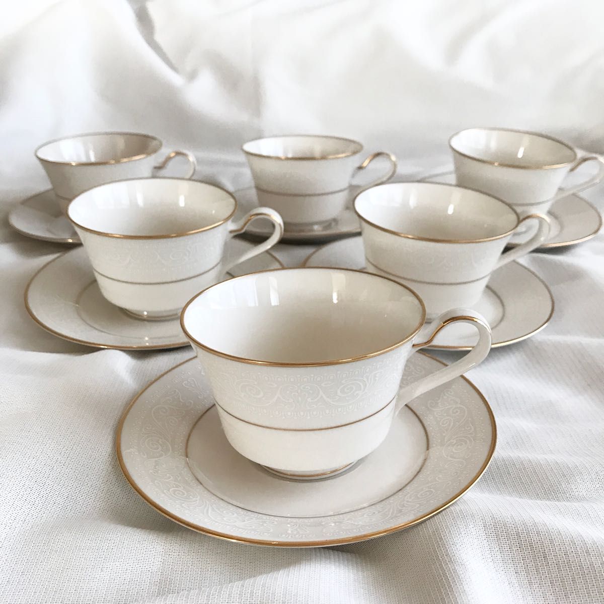 ノリタケ Noritake Ivory China カップ＆ソーサー 1客～6客