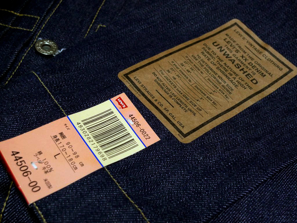 激レア デッドストック LEVI´S リーバイス 506XX バレンシア 44-