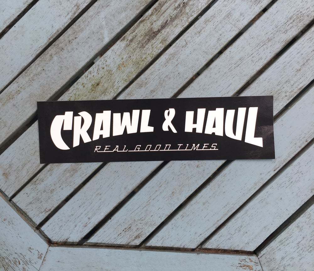 クロール＆ホール REAL GOOD TIMES ステッカー Crawl & Haul USDM オフロードの画像3