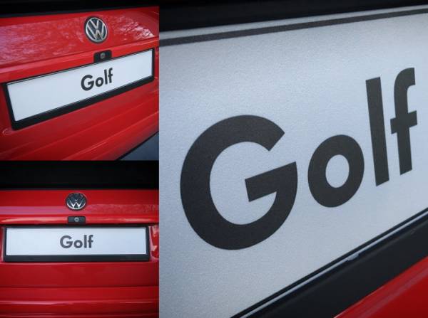 VW Golf Volkswagen дилер plate Golf 1 Golf 2 Golf 3 Golf 4 Golf 5 Golf 6 Golf 7 USDM EURO