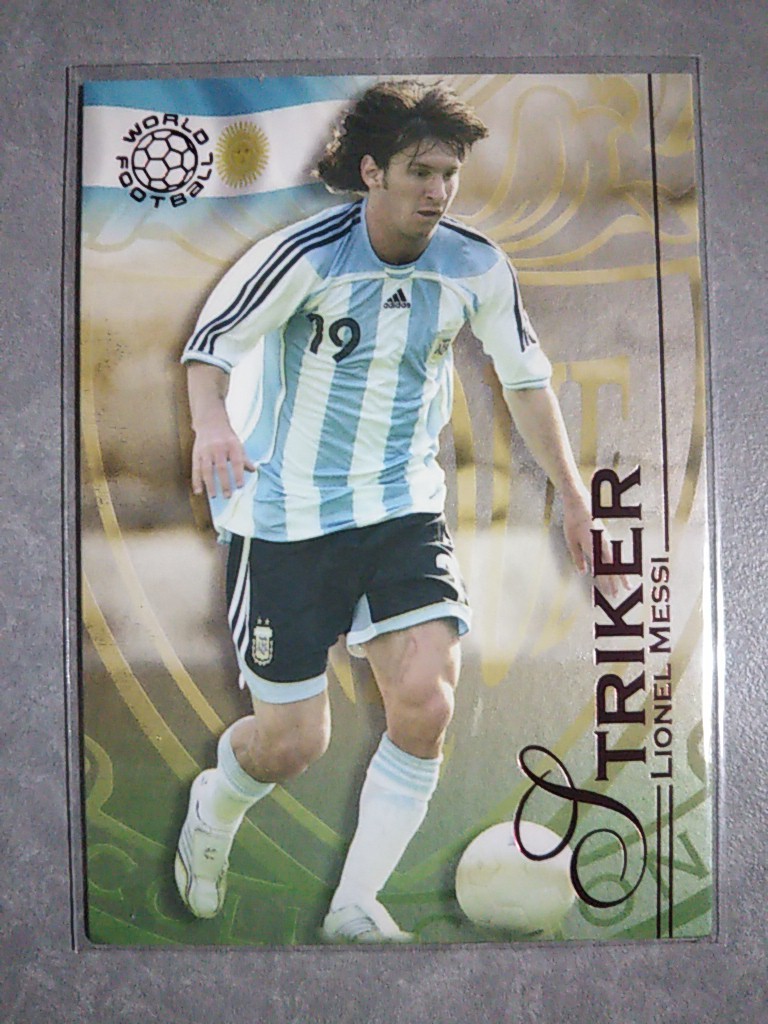 履き心地◎ Messi 2008 fifa world cup panini #123 | schmittberger.com