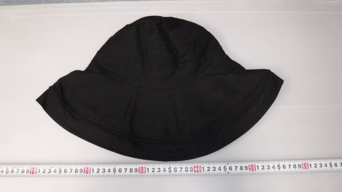 在庫処分 帽子 レディース 大きいサイズ 完全遮光 遮光100％カット UVカット つば広 折りたたみ j12の画像6