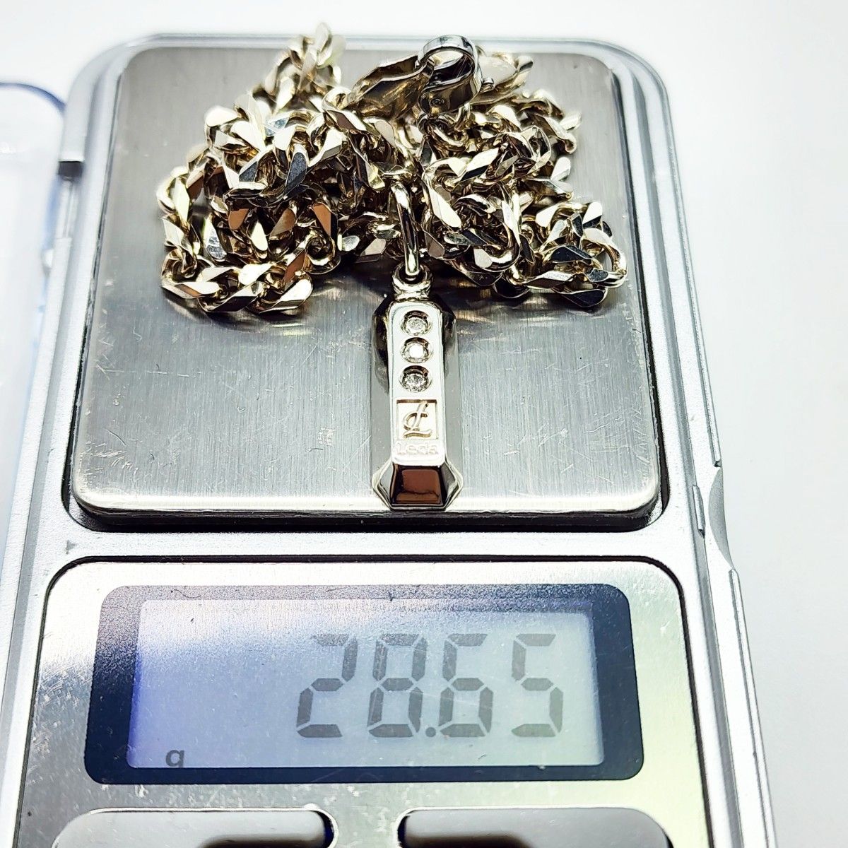 Leda SILMA レダシルマ ダイヤモンド オリンポ INGOT ネックレス Leda SILMA レダシルマ ダイヤモンド オリンポ INGOT ネックレス
