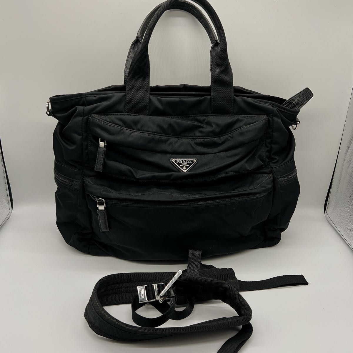 プラダ PRADA 2VG040 テスート 2WAY ハンド ショルダーバッグ|PayPay