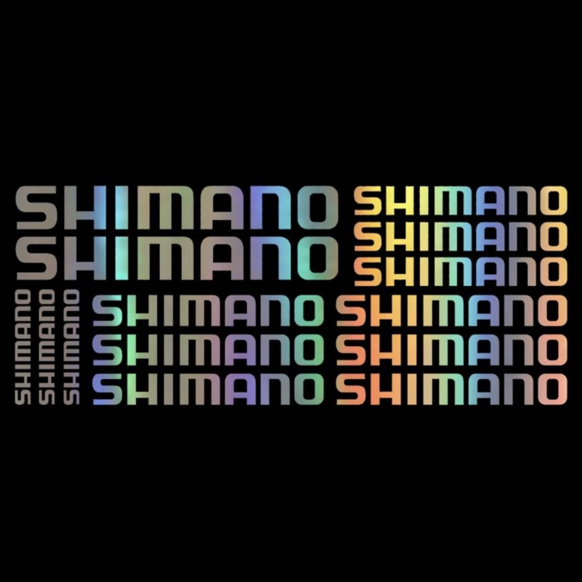 シマノ　SHIMANO ステッカー　マジョーラカラーD
