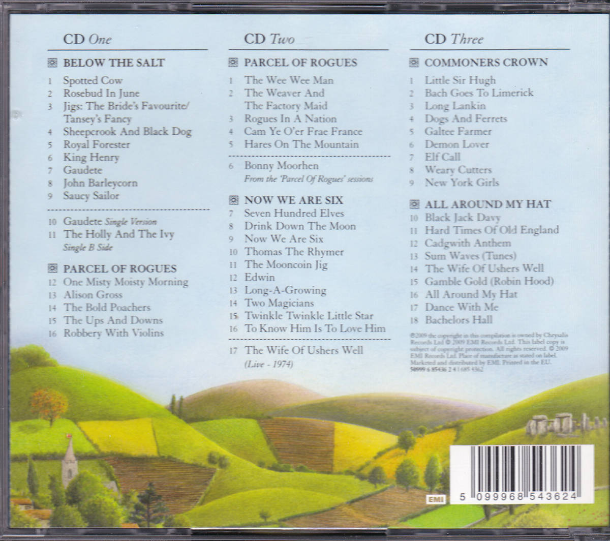 Steeleye Span / A Parcel Of Steeleye Span (Their First Five Chrysalis Albums 1972-1975) 3CD 廃盤_画像2
