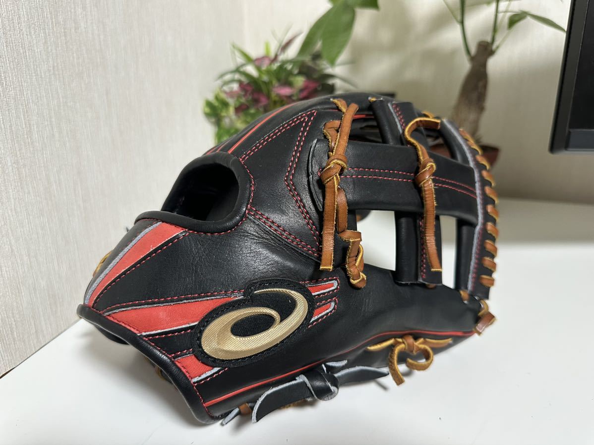 野外未使用 アシックス ゴールドステージ オーダー 軟式 内野手用(中古