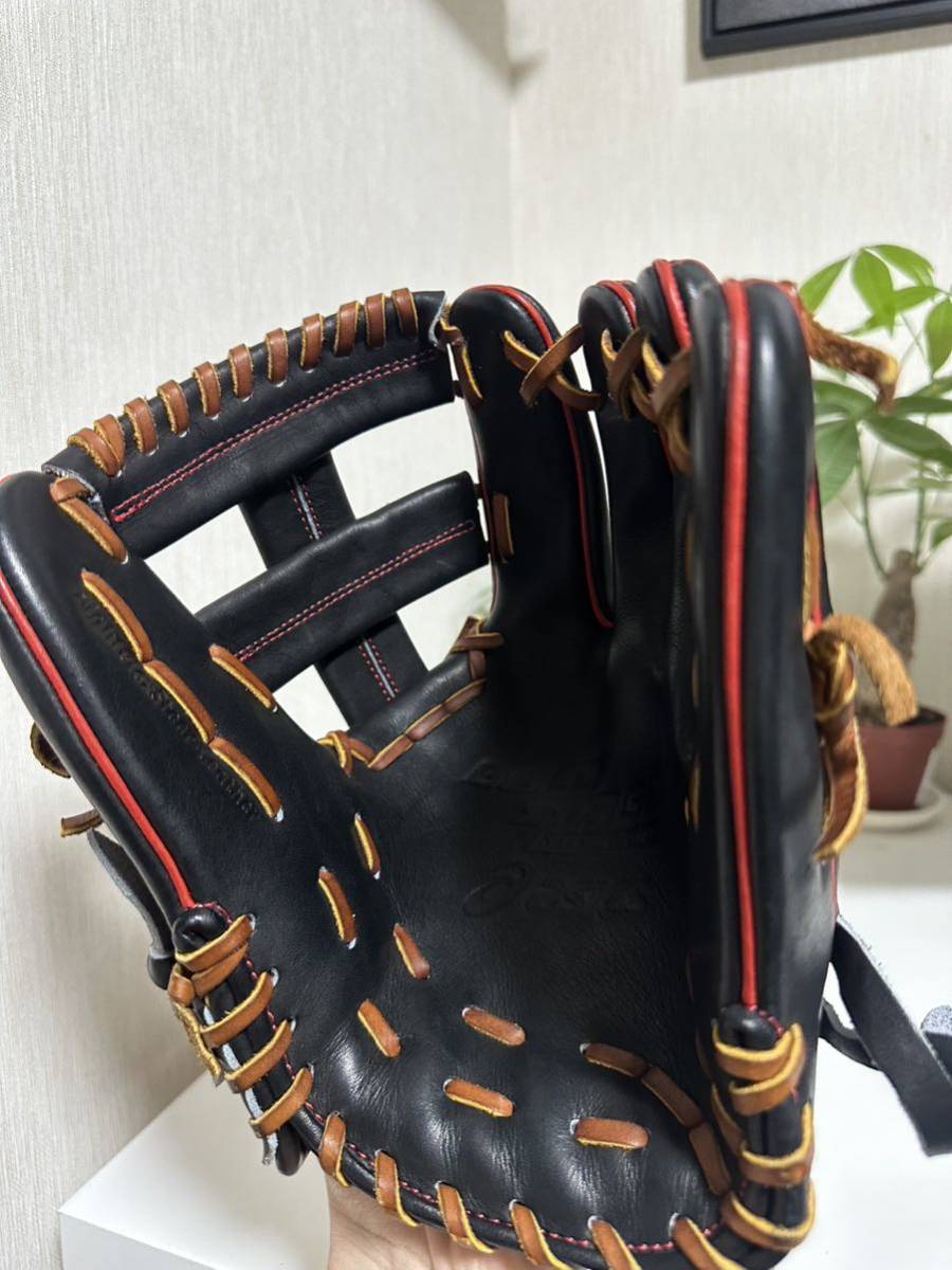 野外未使用 アシックス ゴールドステージ オーダー 軟式 内野手用(中古
