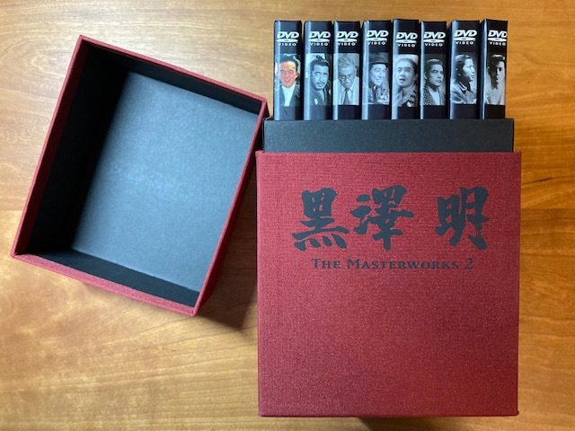 黒澤明DVD-BOX The Masterworks 1・2・3」収録のうち8作品のDVD&解説