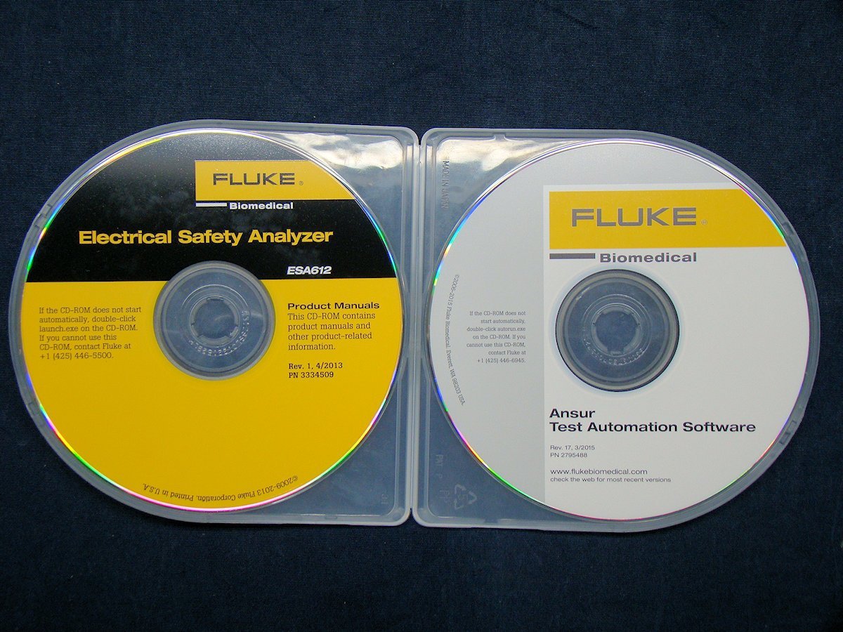 Yahoo!オークション - FLUKE ESA612 電気安全解析装置 模擬波形 Yahoo!オークション - FLUKE ESA612 電気安全解析装置 模擬波形