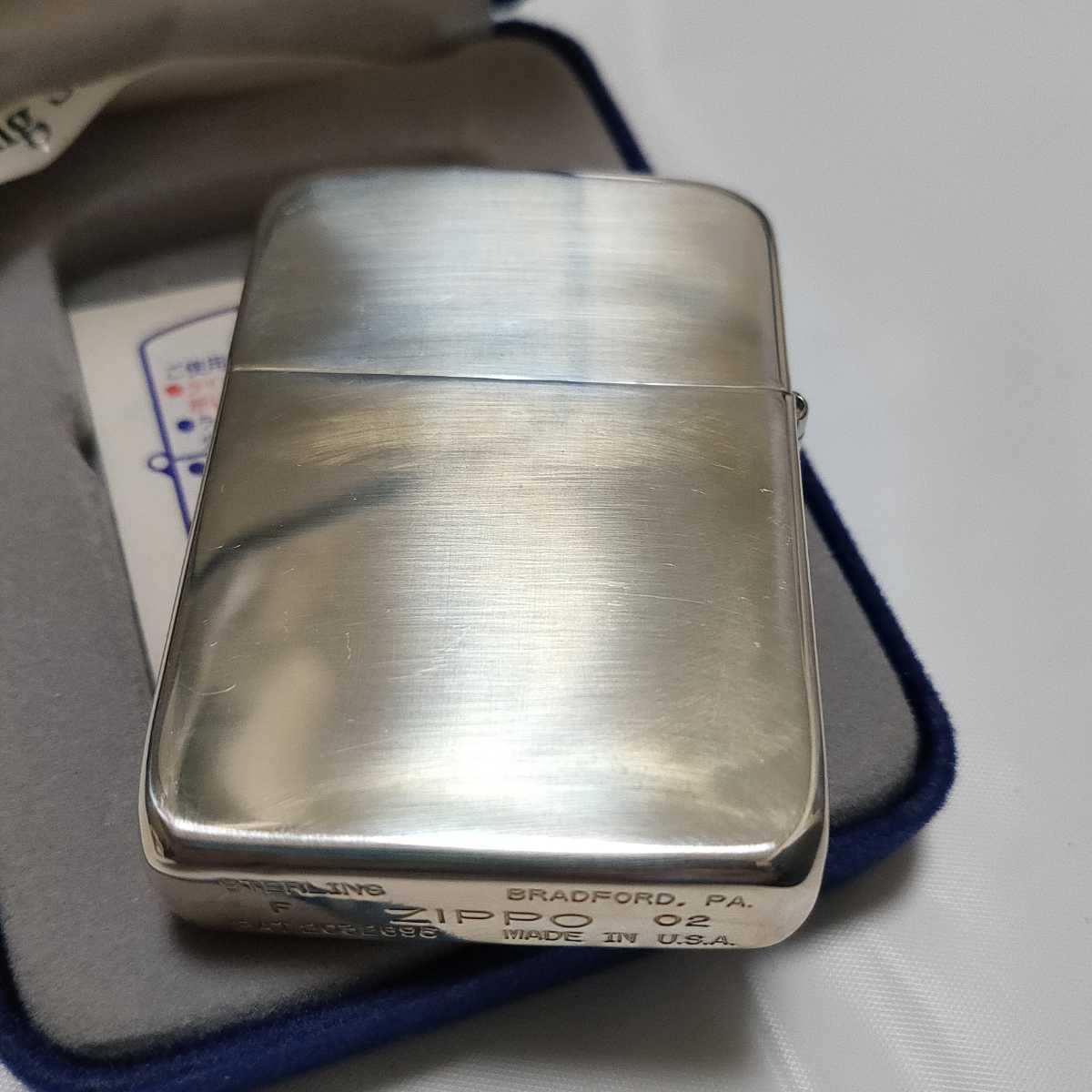 ZIPPO STERLING SILVER 1941レプリカ 2002年製 新品未使用品