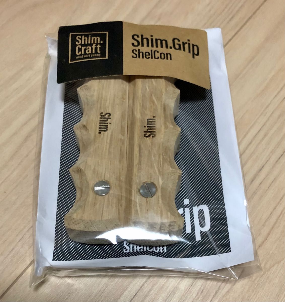 シムクラフト シムグリップ オーク Shim Grip/ShelCon-