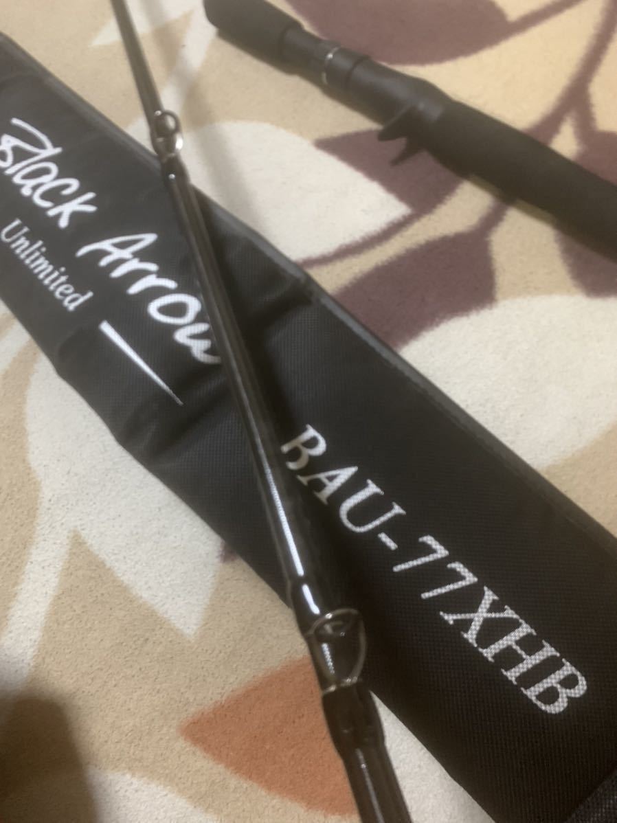 エイムス ブラックアローBAU77XHB AIMS シーバス ジャイアントベイト