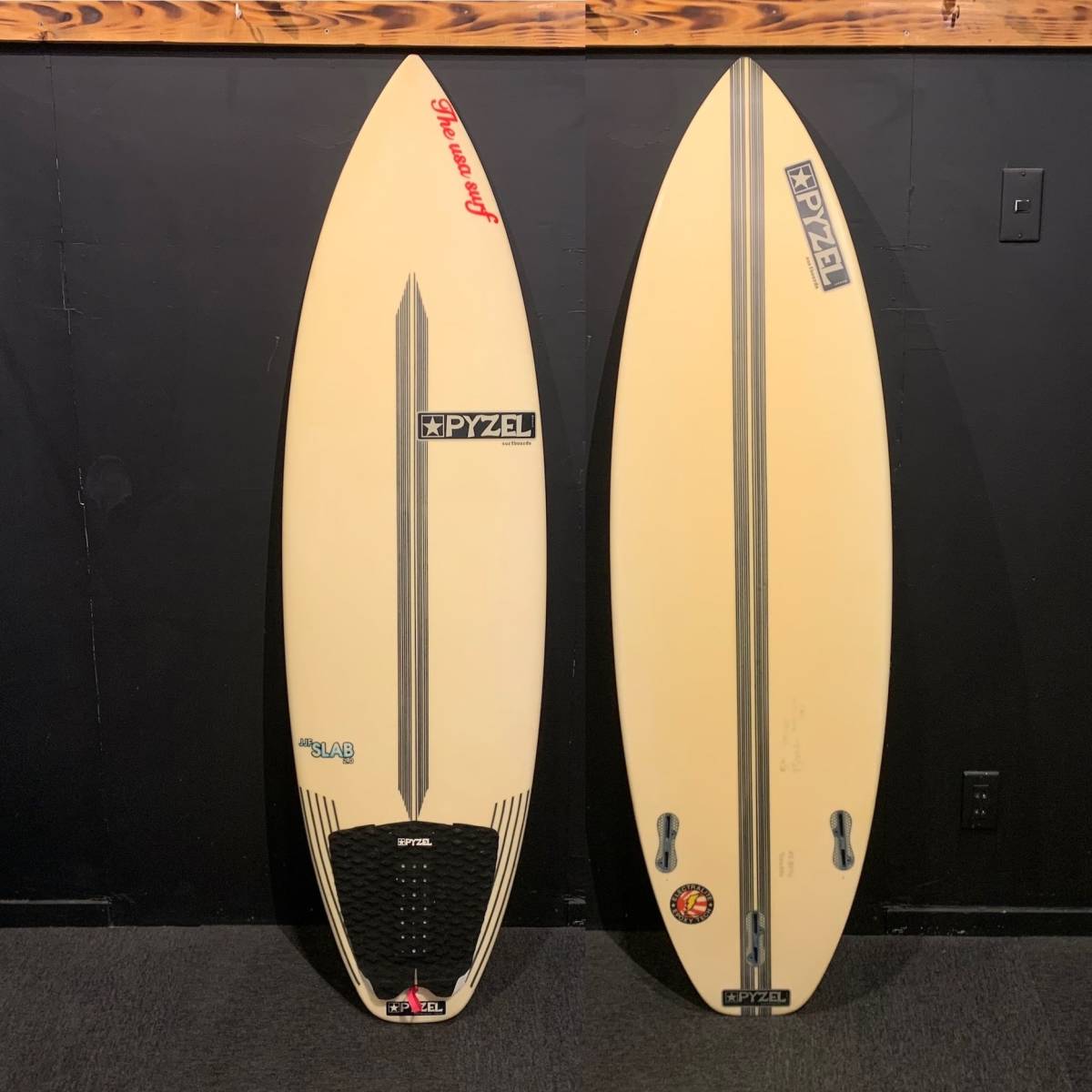 お手頃価格 中古 PYZEL SURFBOARDS SLAB2 パイゼル 5'6” EPS 5.8