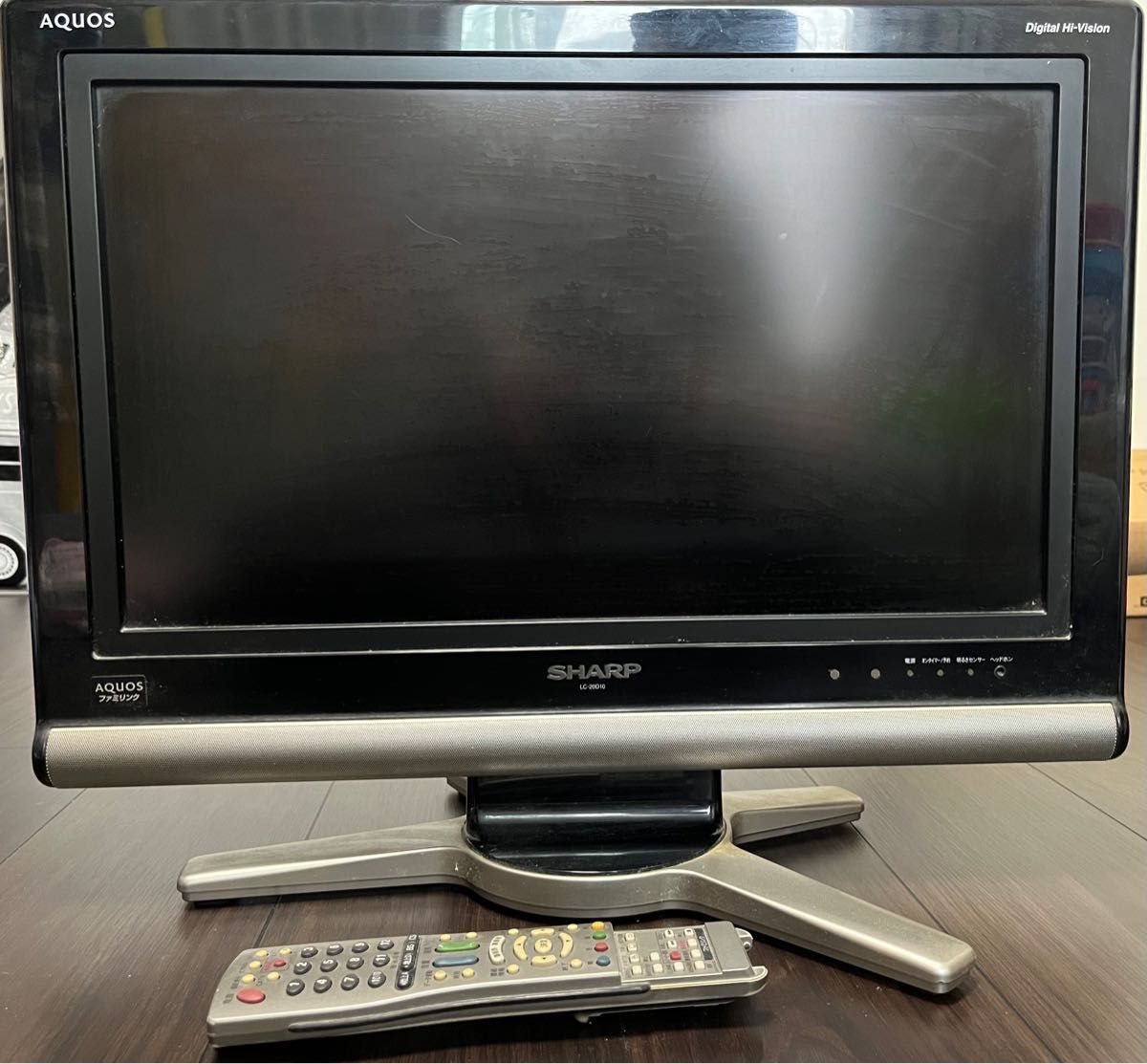 液晶テレビ 20型 LC-20D10 SHARP AQUOS アクオス　2008年製