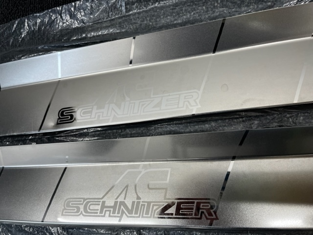 AC SCHNITZER Schnitzer BMW E38?? scuff plate with translation custom 