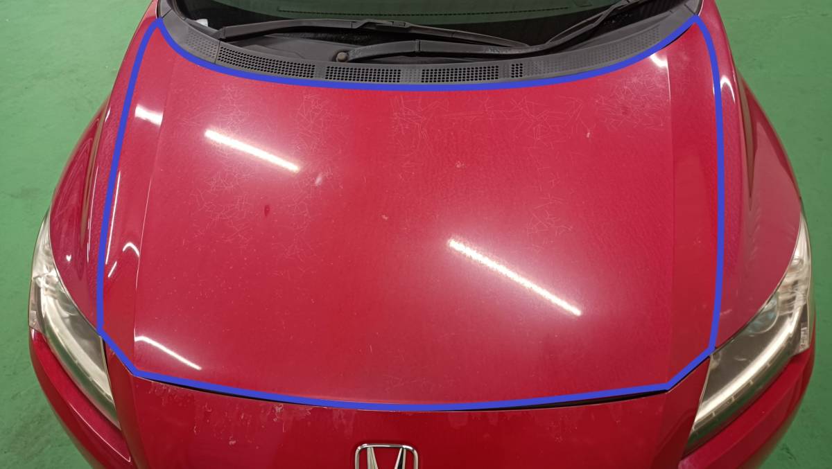 ホンダ ボンネットフード CR-Z DAA-ZF1 走行118823Km 2010 #hyj