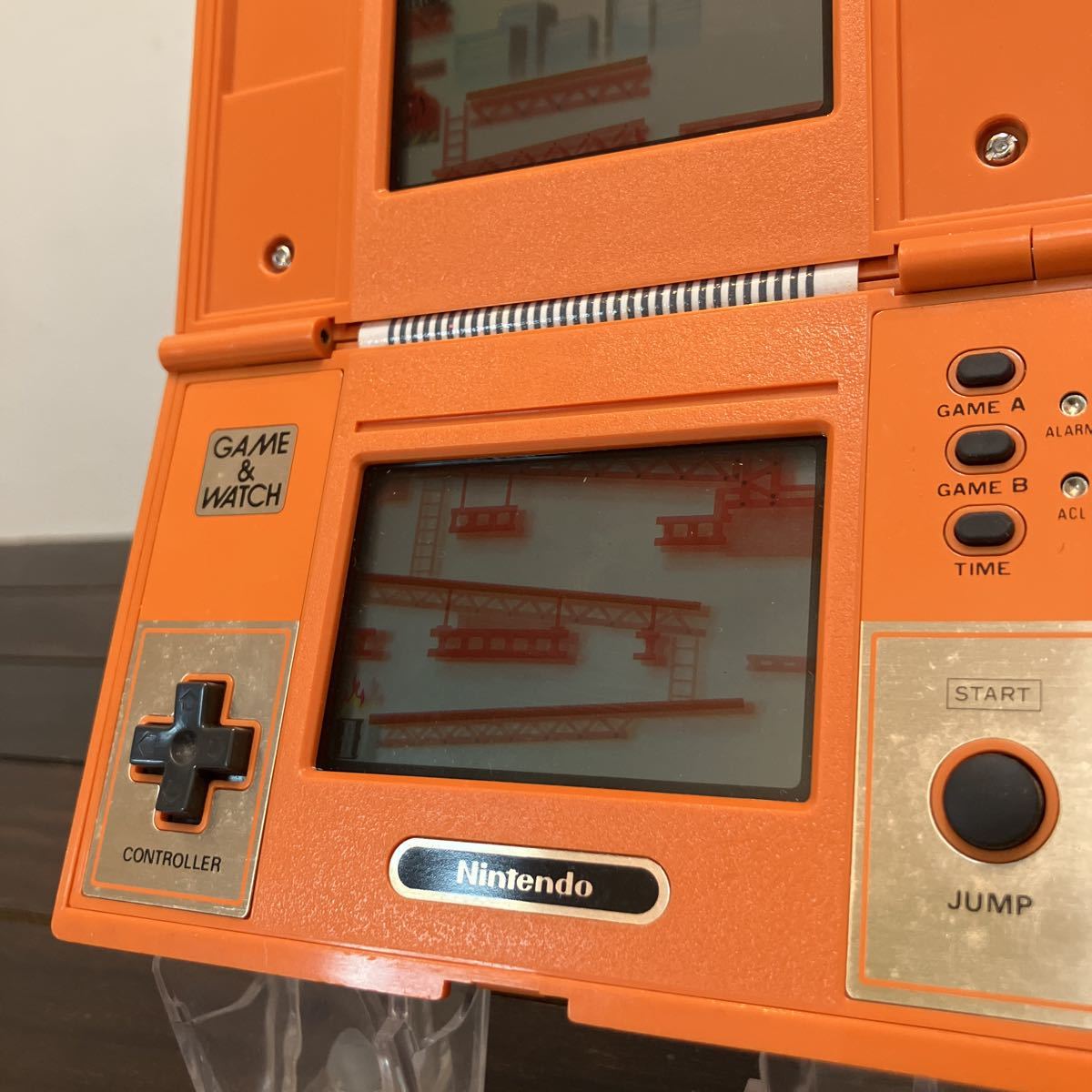 おしゃれおしゃれ任天堂 ゲームウォッチ オイルパニック 画面クリア 液