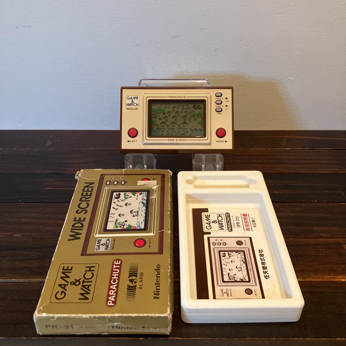 ゲームウォッチ パラシュート 箱・説明書付き 任天堂 GAME&WATCH