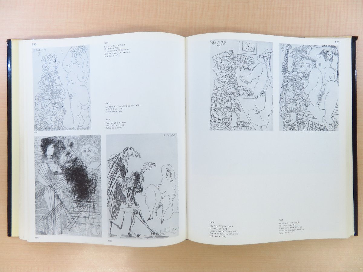 Picasso Catalogue of the Printed Graphic Work』(2冊=第2、4巻