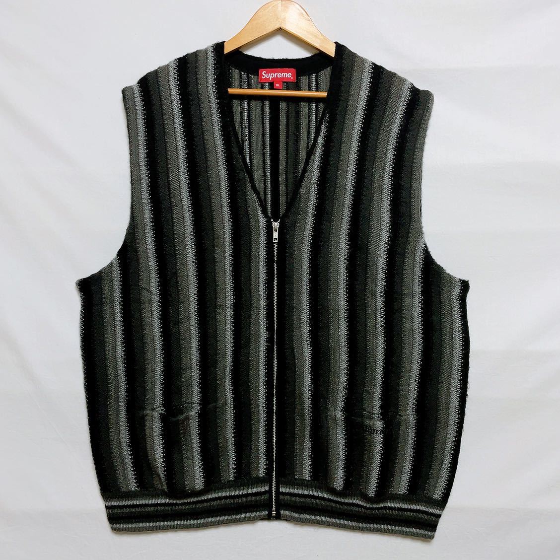 Supreme Stripe Sweater Vest 21SS シュプリーム ベスト_画像2