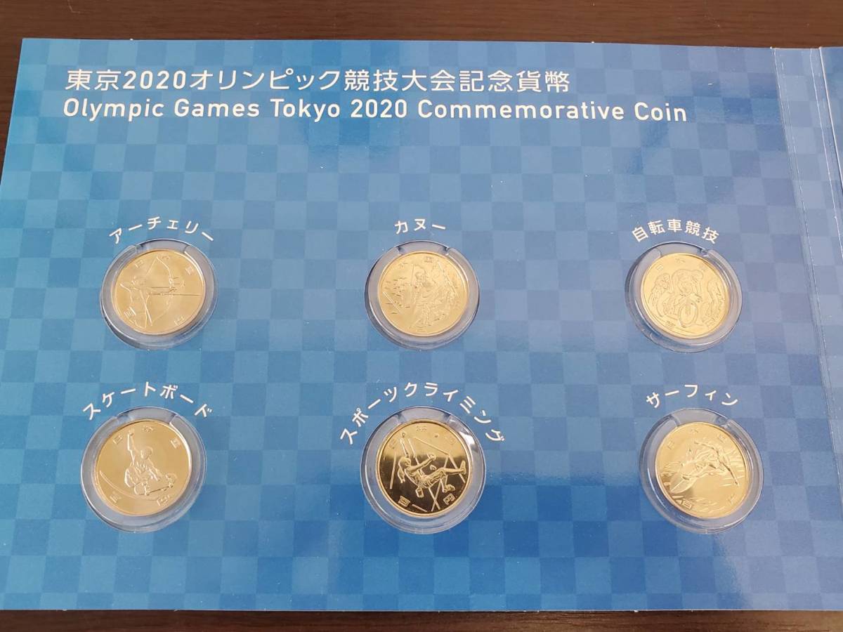 東京2020　オリンピック　パラリンピック　競技大会　記念貨幣　フルコンプ_画像3