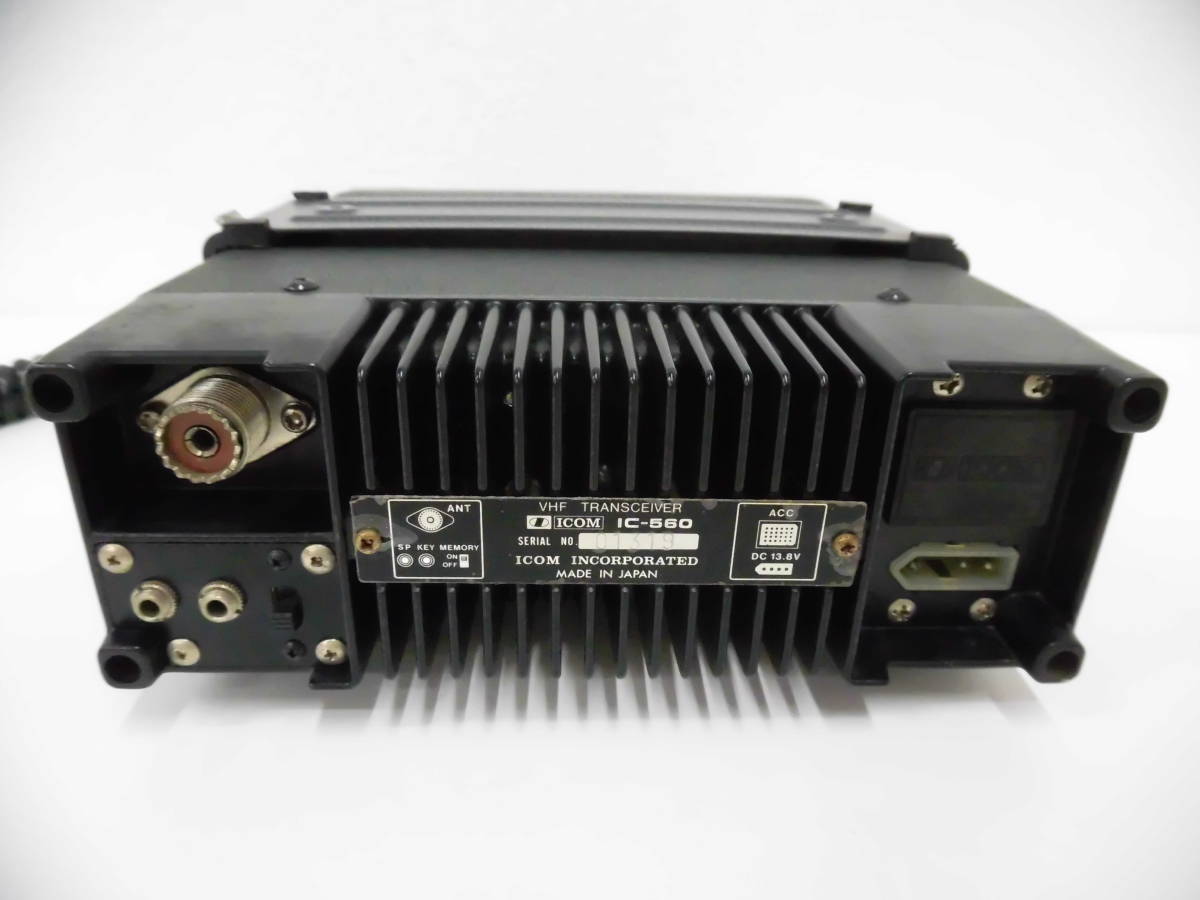 50MHz アマチュア無線機 IC-560 Yahoo!オークション - ハローCQ祭 無線機 アイコム IC-560 50MHz