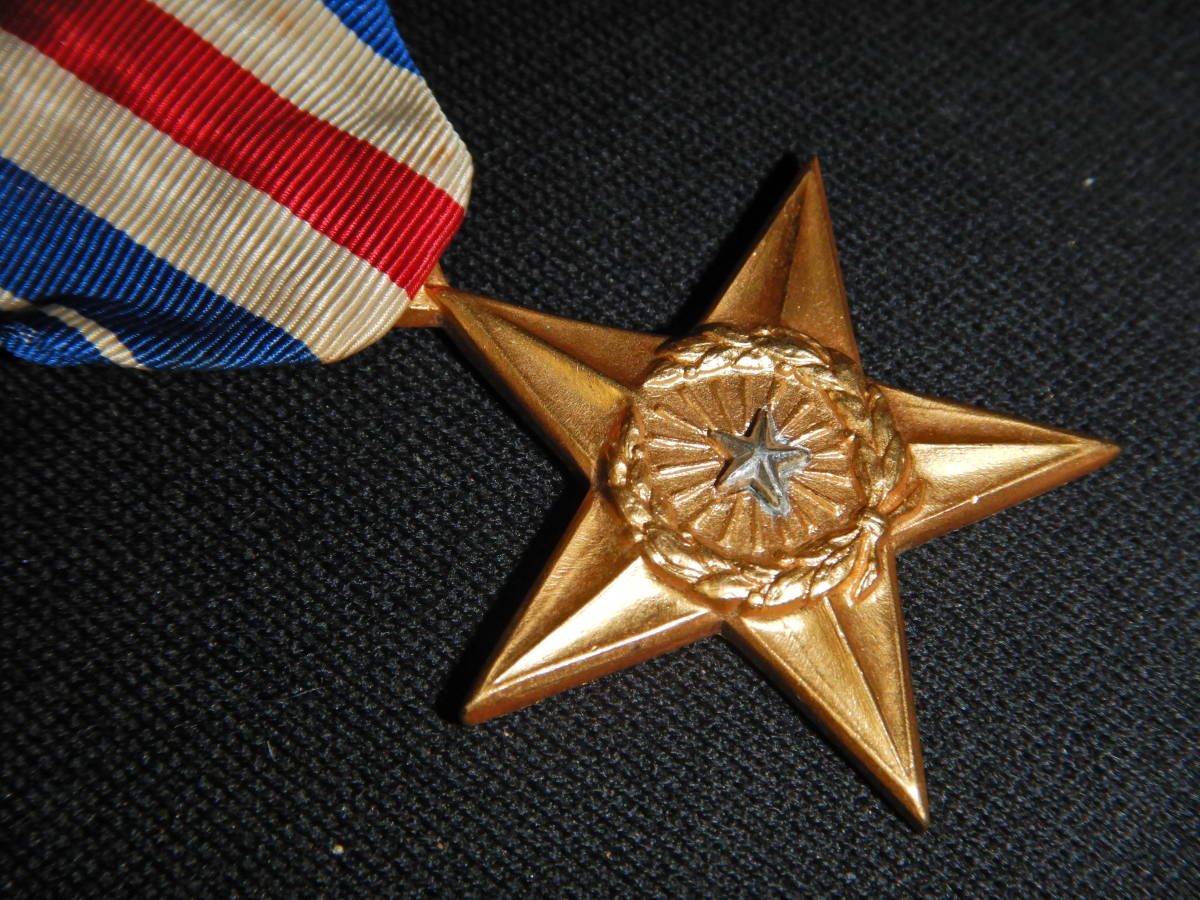 アメリカ軍勲章 シルバースター 勲章記章徽章メダル日本軍米軍海軍陸軍 