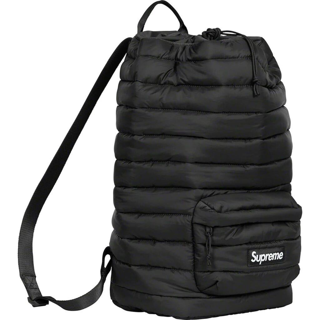 送料無料 黒 Supreme Puffer Backpack Black シュプリーム パファー
