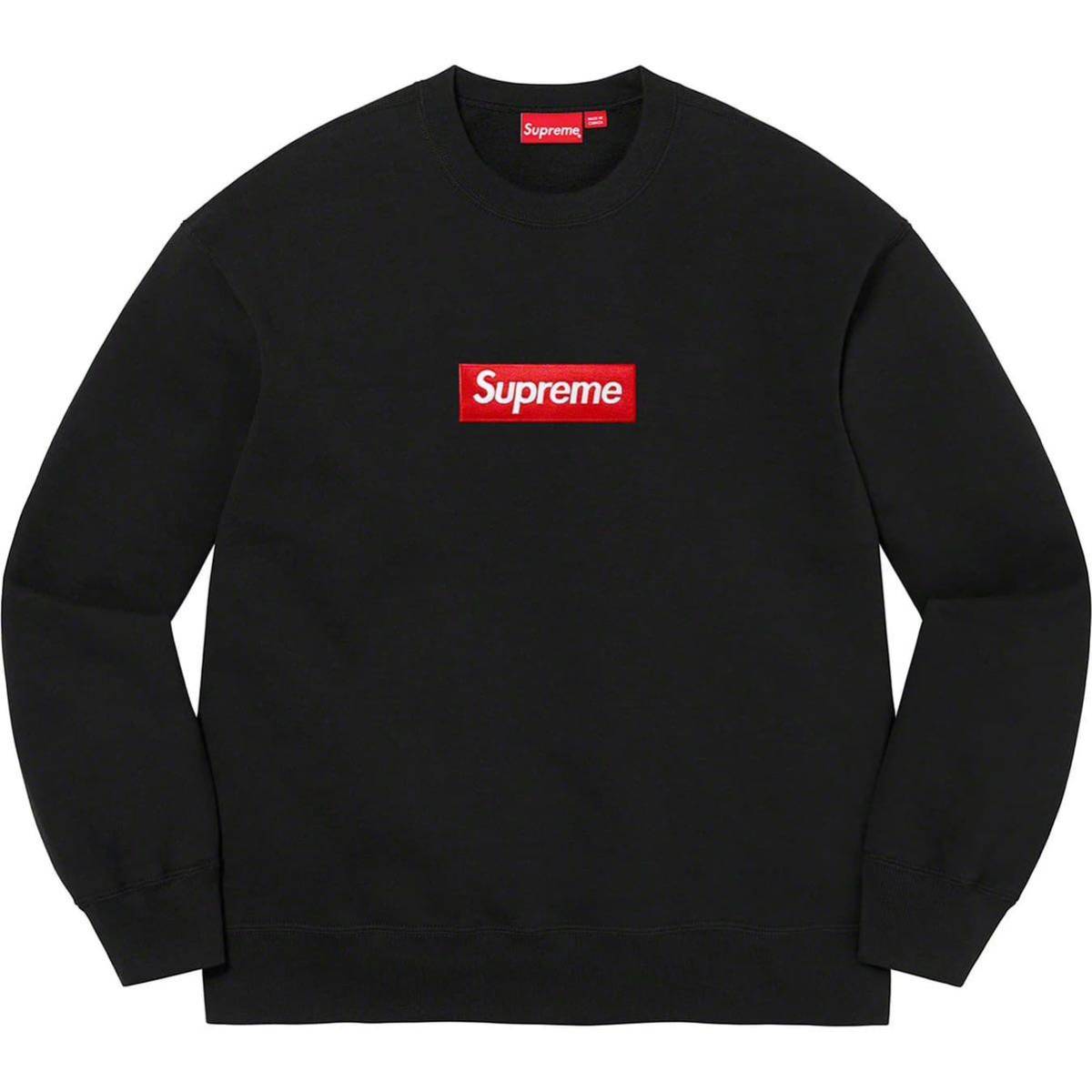 最大62%OFFクーポン supreme Box Logo Crewneck ブラック 黒