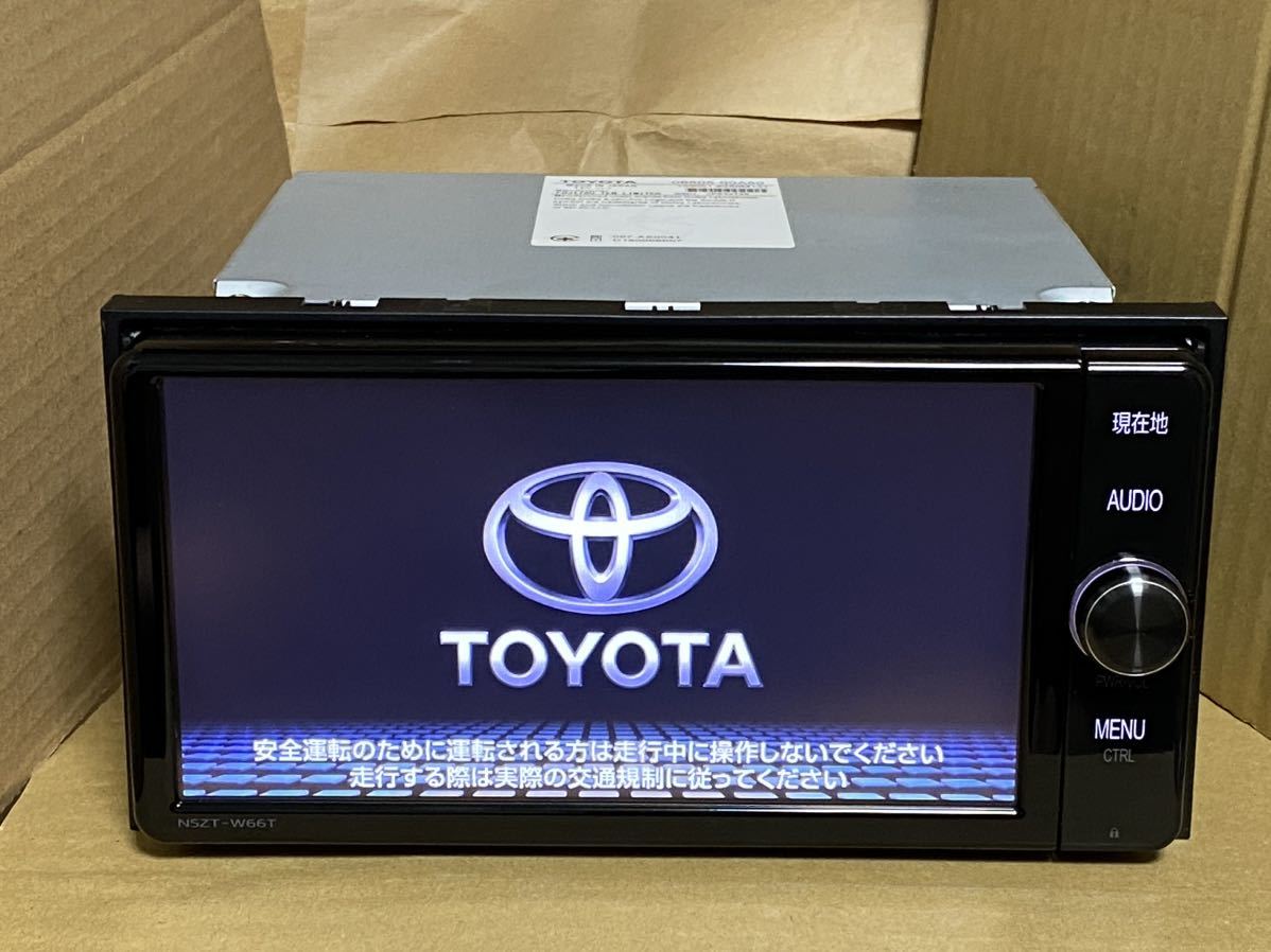 ヤフオク! - トヨタ純正 SDナビ NSZT-W66T 地図2023年1月更新...