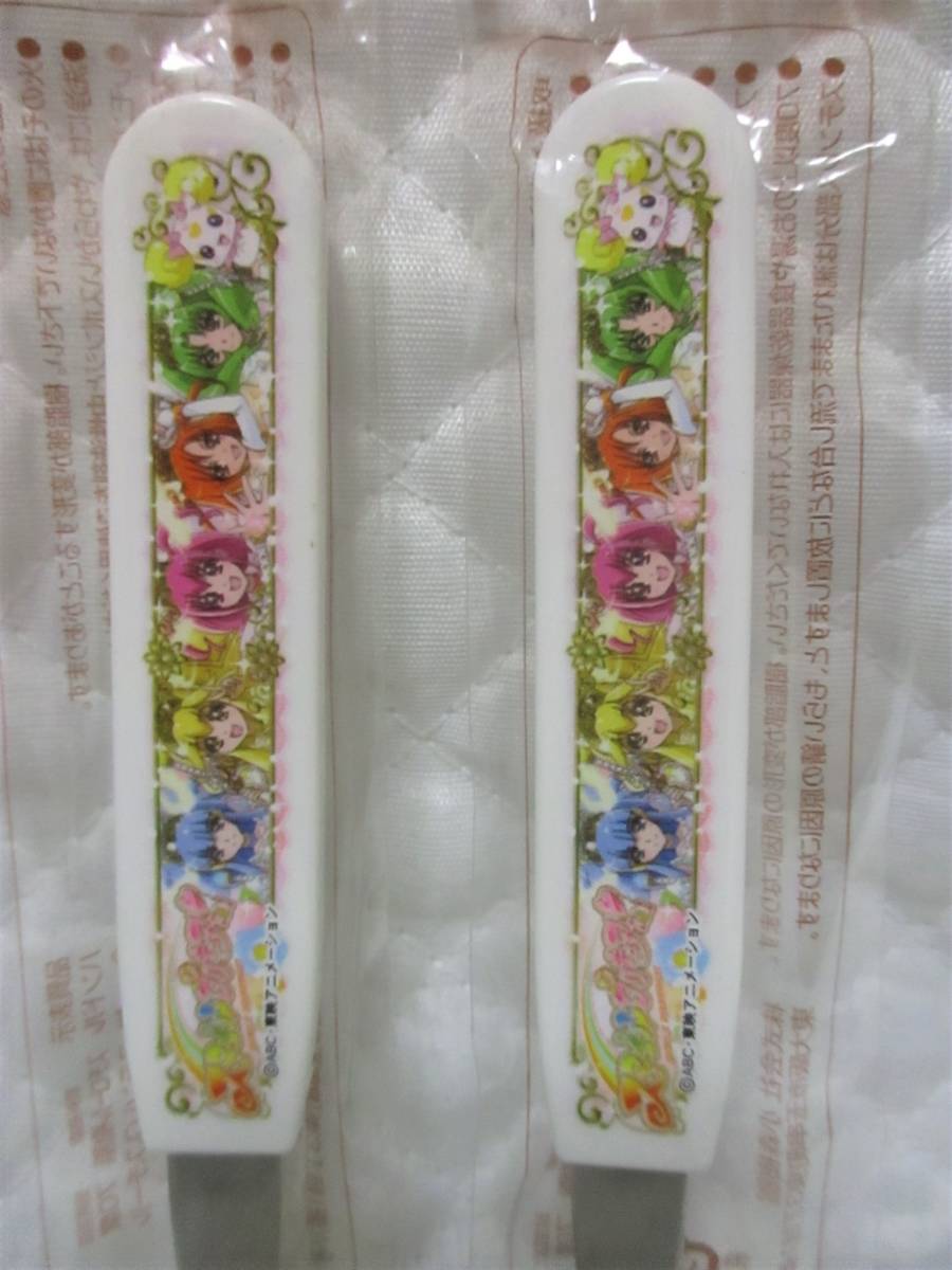 [ Smile Precure spoon & Fork ] white new goods prompt decision meal tableware Smile Precure made in Japan 