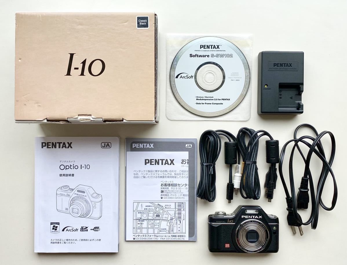 PENTAX Optio I-10 CLASSIC BLACK ペンタックス オプティオ PENTAX Optio I-10 CLASSIC BLACK ペンタックス オプティオ