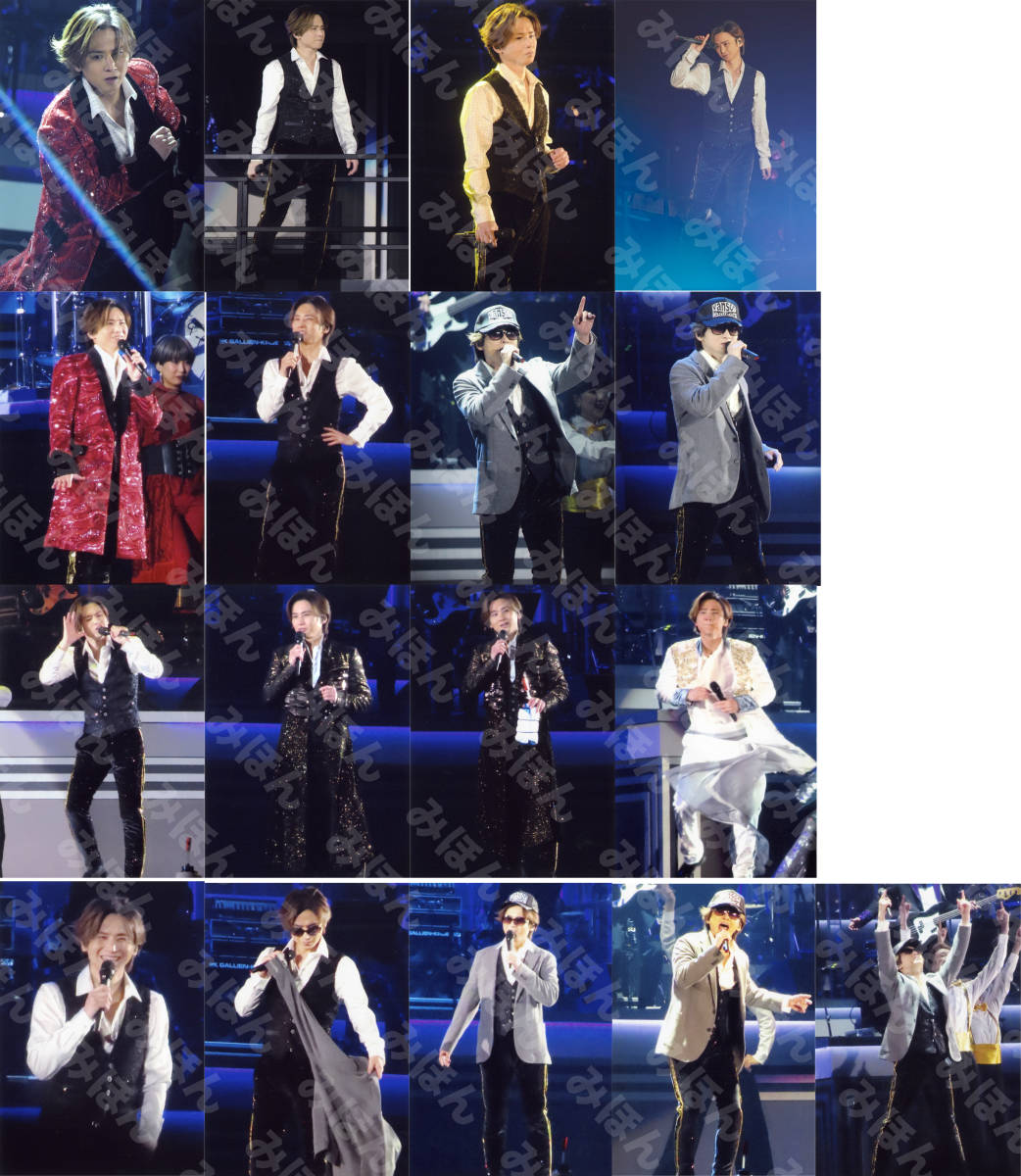 堂本光一 KinKi Kids Concert 2022-2023 24451～The Story of Us～ 生写真 21枚セットC_画像1