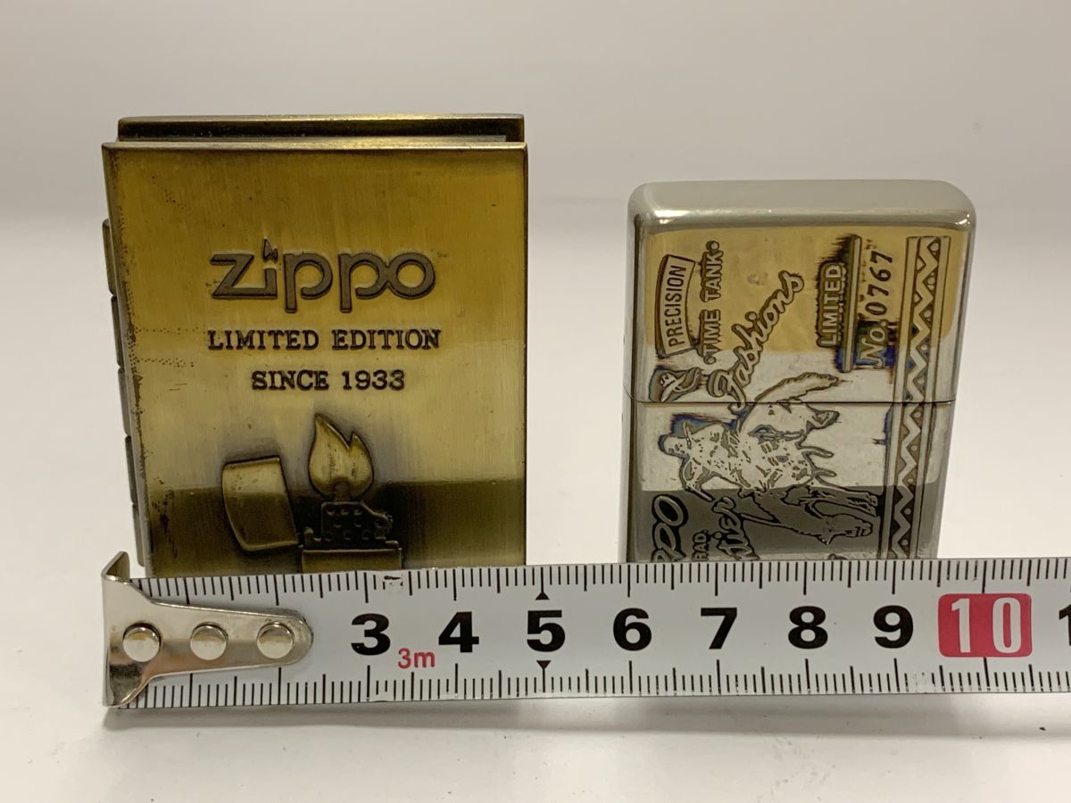 Z488-A178-42◎ Zippo ジッポ ライター型時計 No.0767 Wind proof 