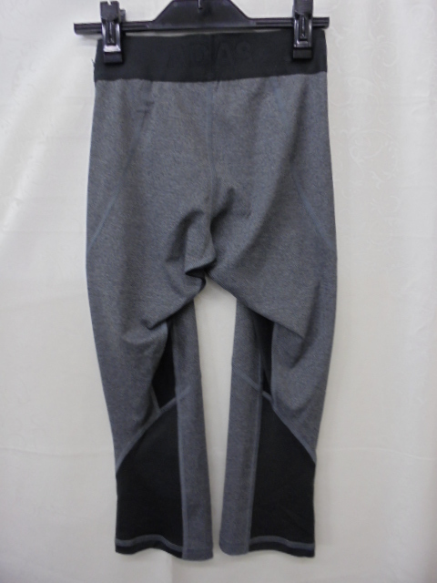 [KCM]Z-adi-878-O* exhibition goods *[adidas/ Adidas ] men's ALPHASKIN TEAM 3/4 tights EKQ44-CE2588 gray size O