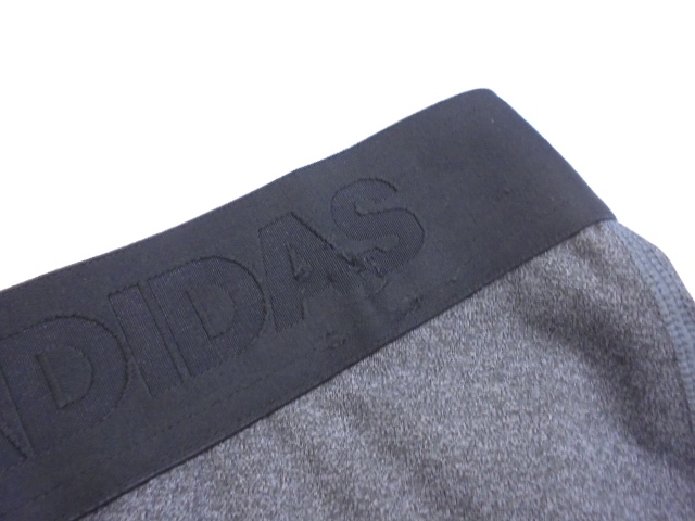 [KCM]Z-adi-878-O* exhibition goods *[adidas/ Adidas ] men's ALPHASKIN TEAM 3/4 tights EKQ44-CE2588 gray size O