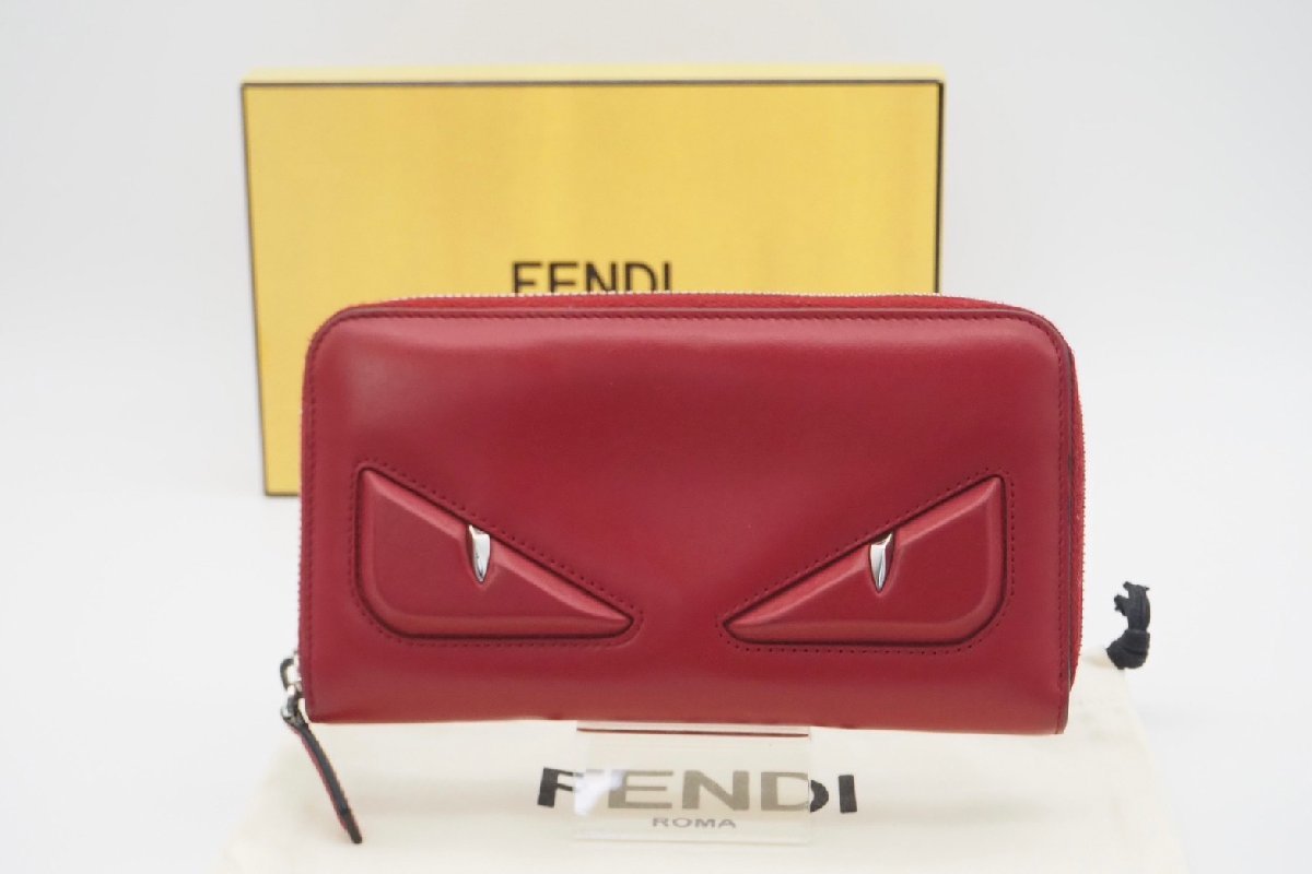 ☆安心の3大保証☆ ABランク ≪FENDI フェンディ/ラウンドファスナー
